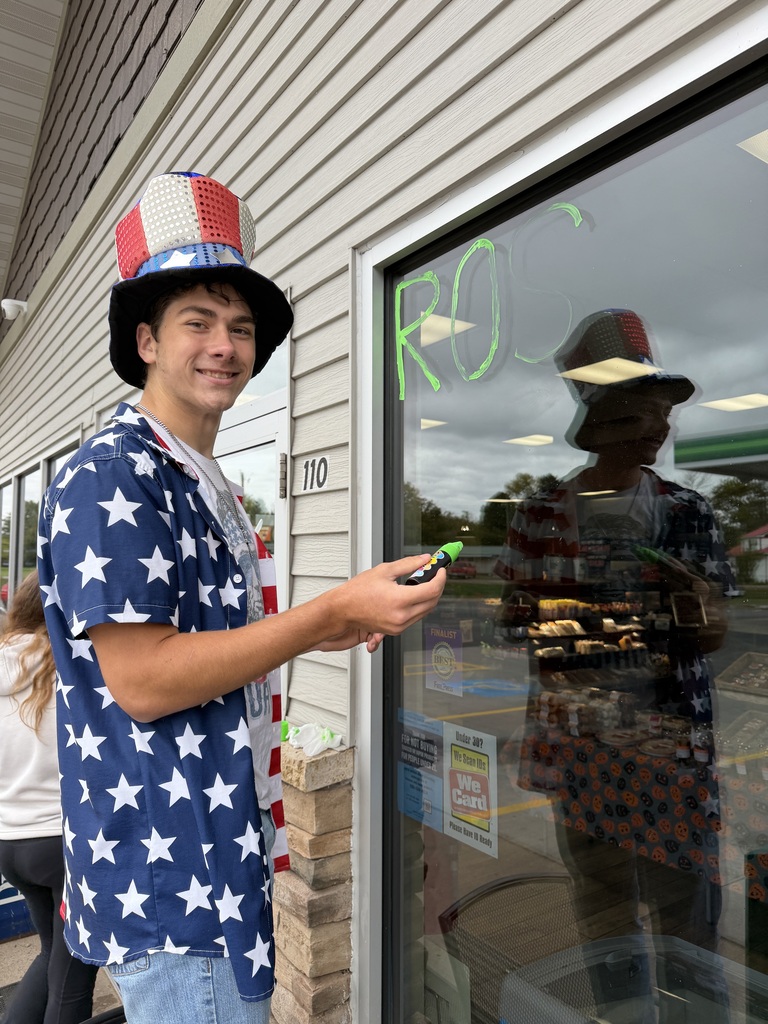 Homecoming Window Decorating Graphic