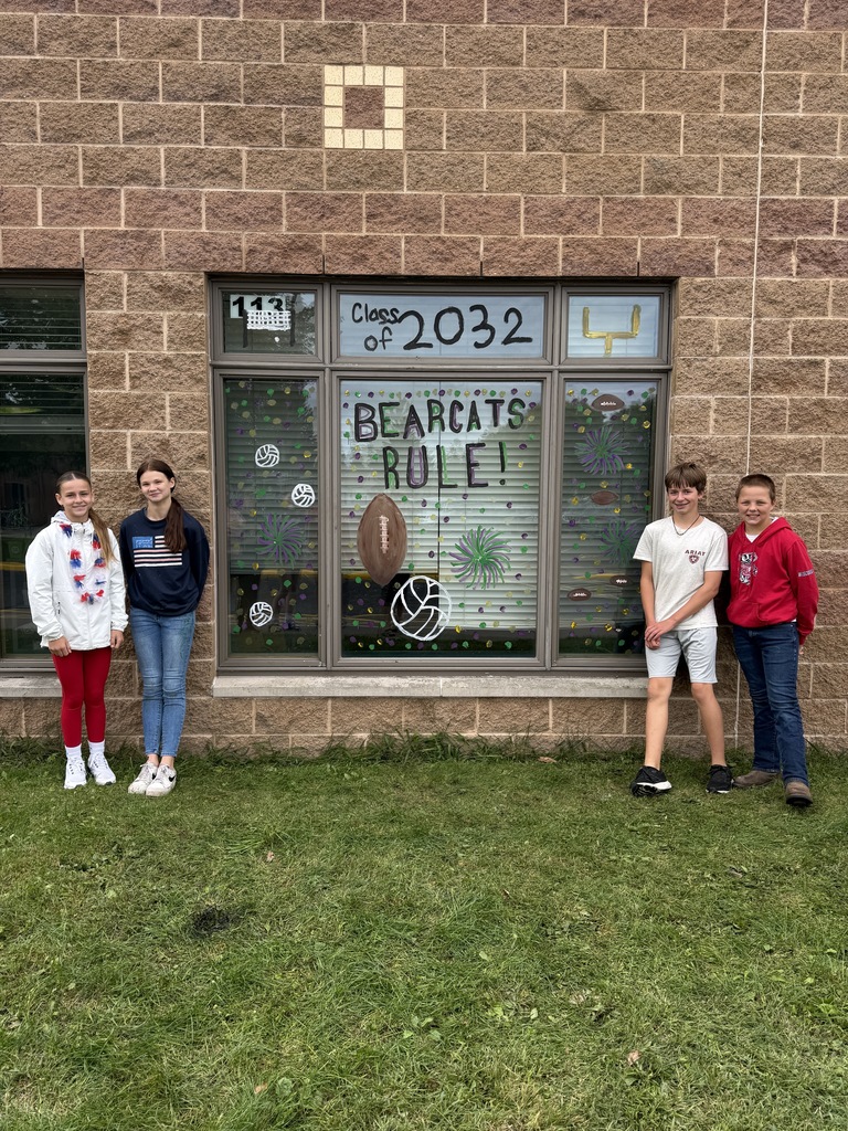 Homecoming Window Decorating Graphic