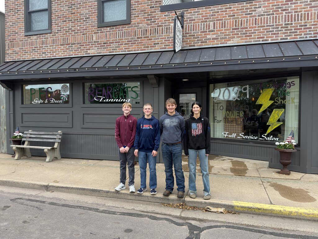 Homecoming Window Decorating Graphic