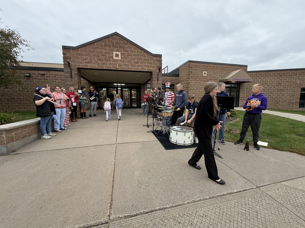 Homecoming Spirit day band photo