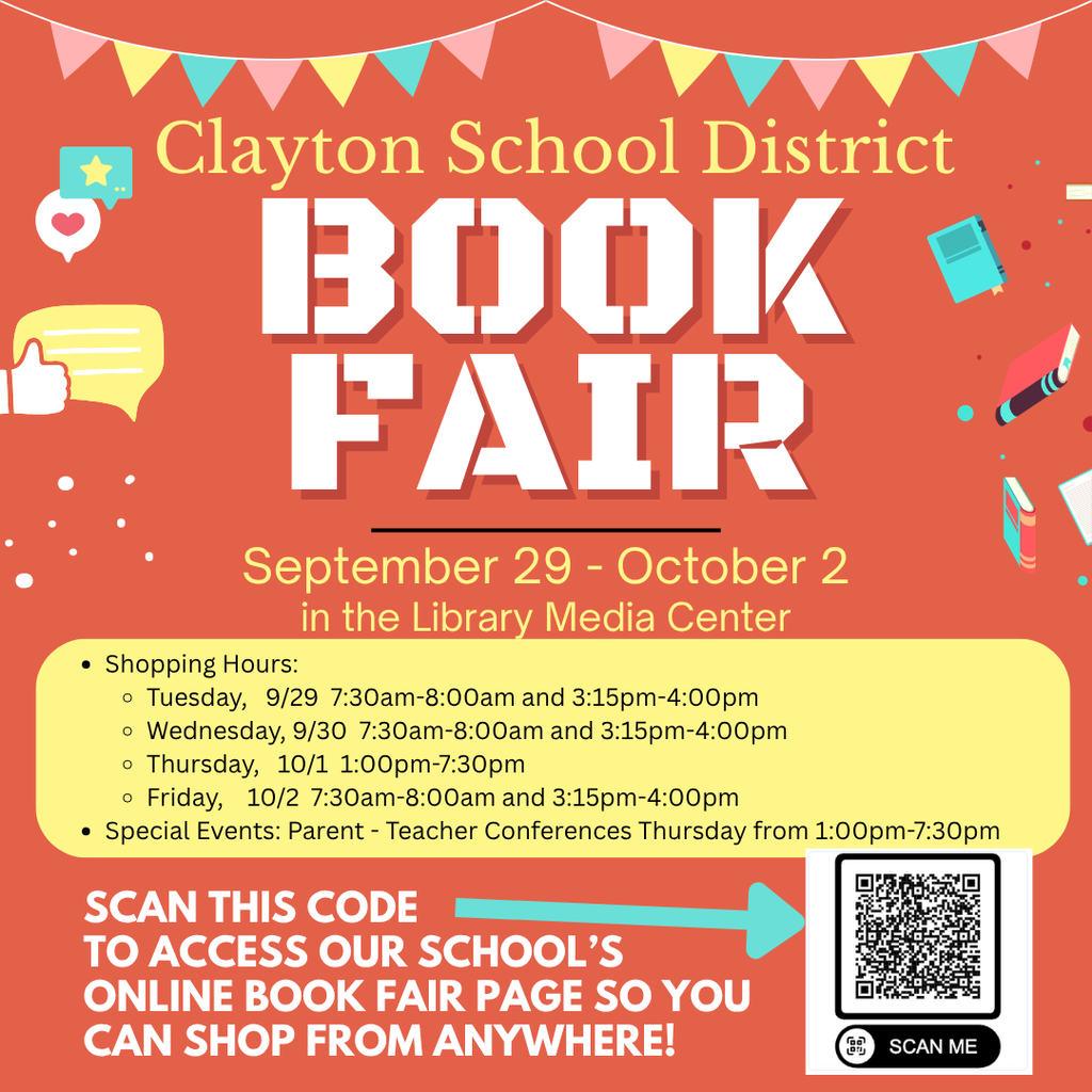 Book Fair info!