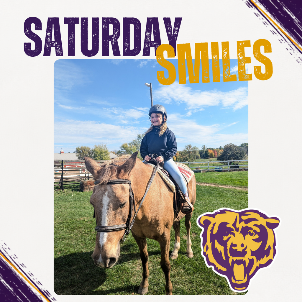Saturday Smiles - A girl on a horse