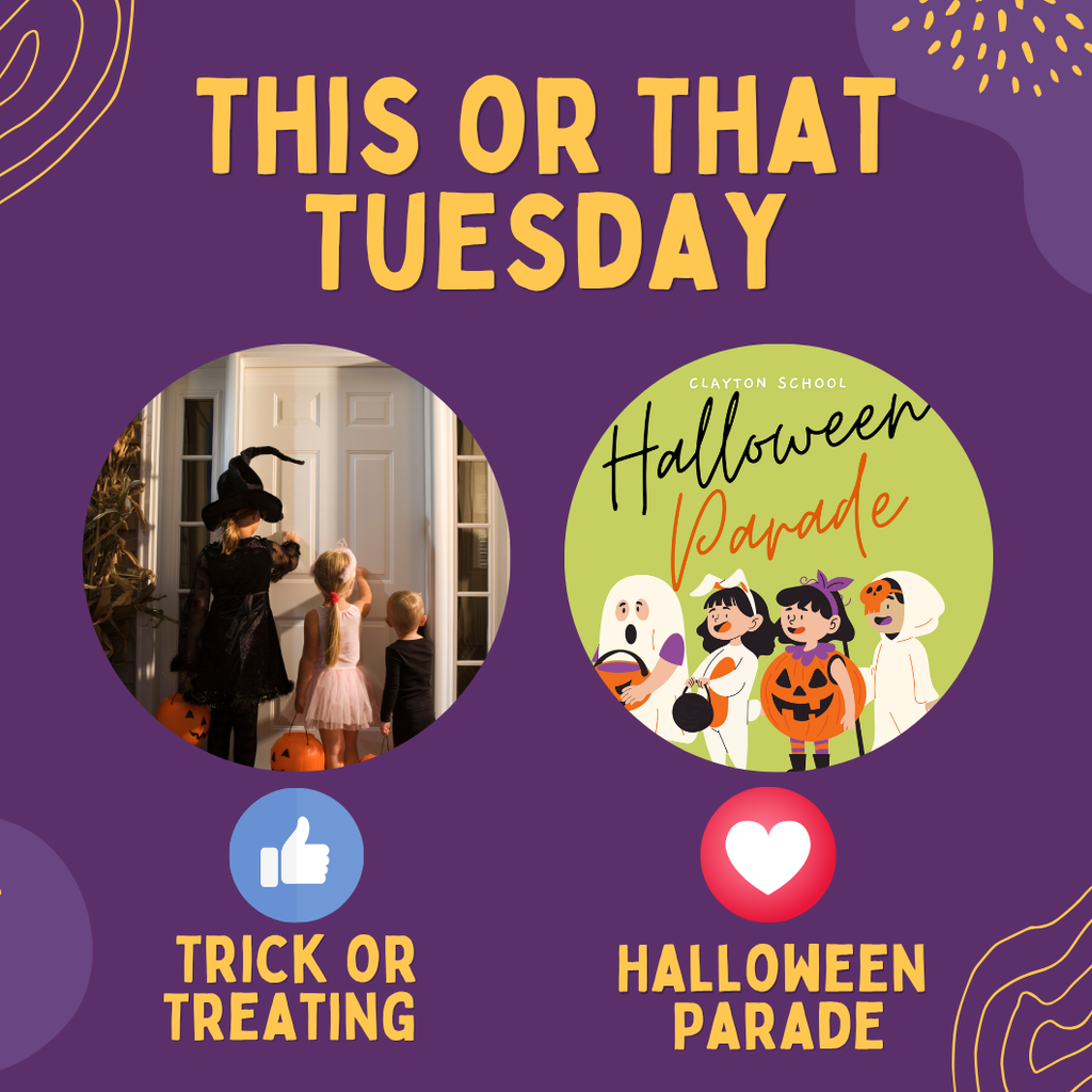 This or That Tuesday Halloween Edition.