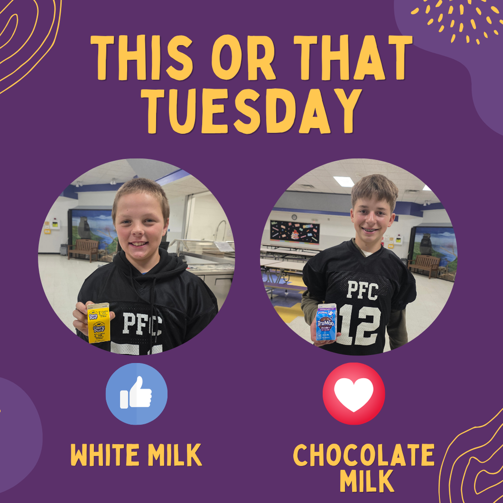 This or That Milk Graphic. 