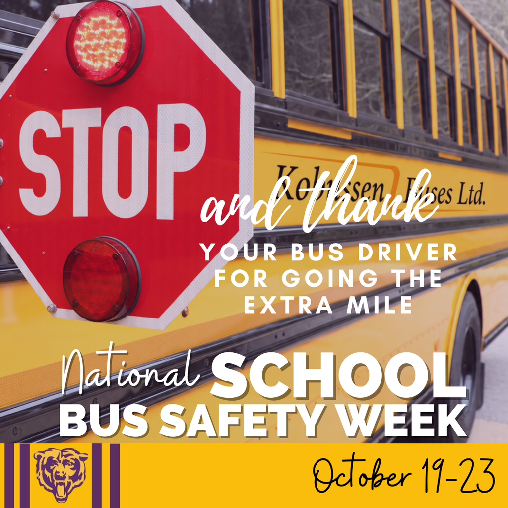 National Bus Safety Week Oct 19-23