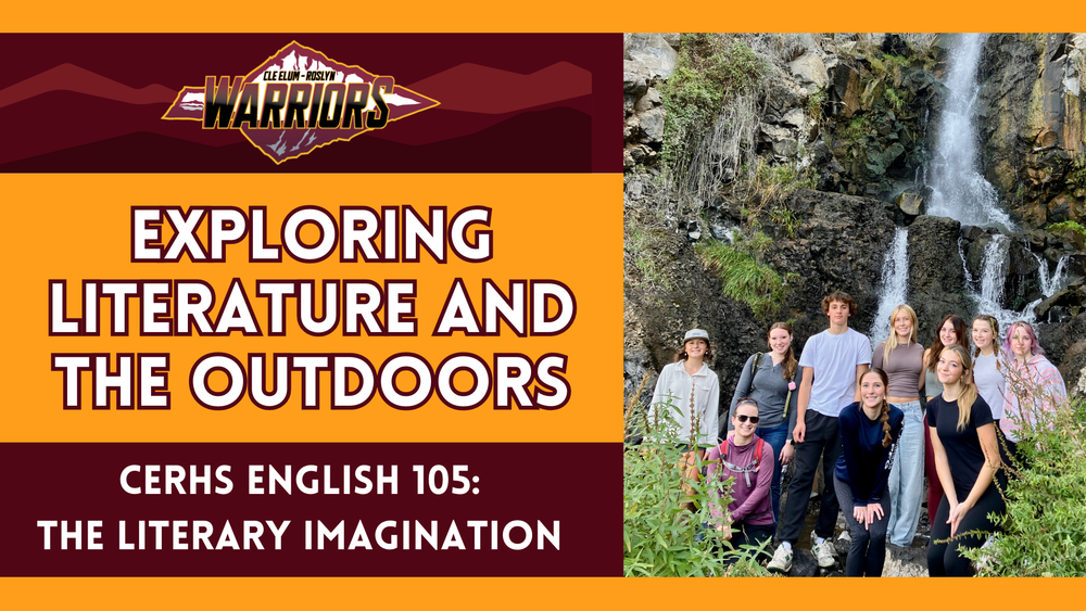 Cle Elum-Roslyn High School Students Explore Literature and the Outdoors