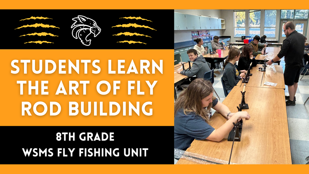Students learn the art of fly rod building