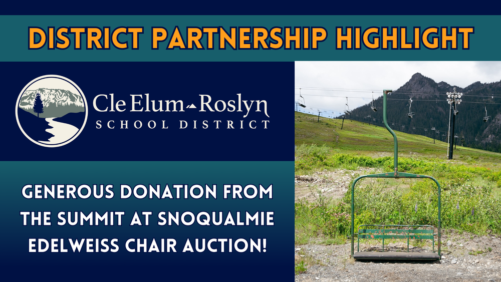 Donation from The Summit at Snoqualmie Edelweiss Chair Auction