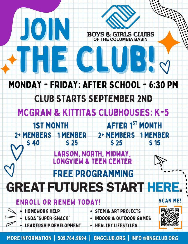 Boys and Girls Club Flyer