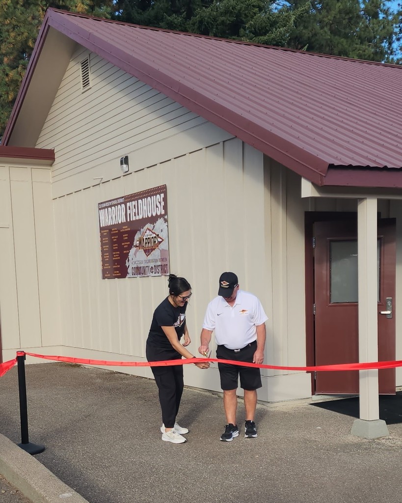 Field House ribbon cutting