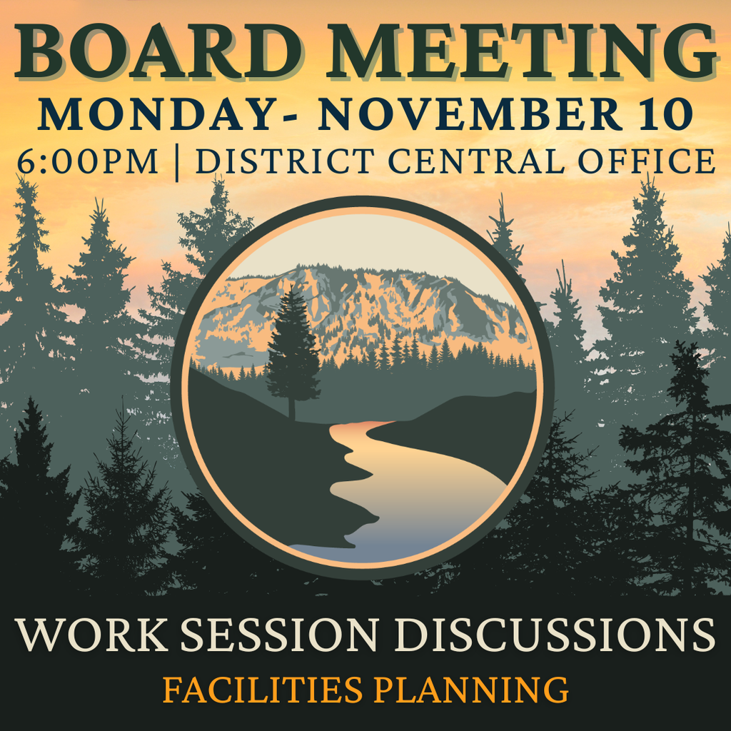 Board Meeting: Join us for a special work session Nov. 10th