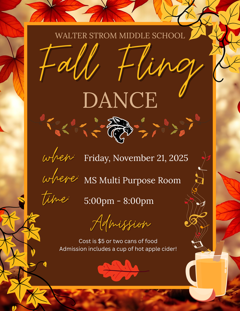 Fall Fling Dance Flyer