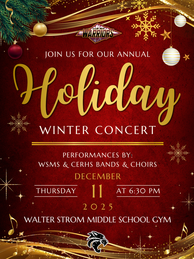 MS and HS Winter Concert
