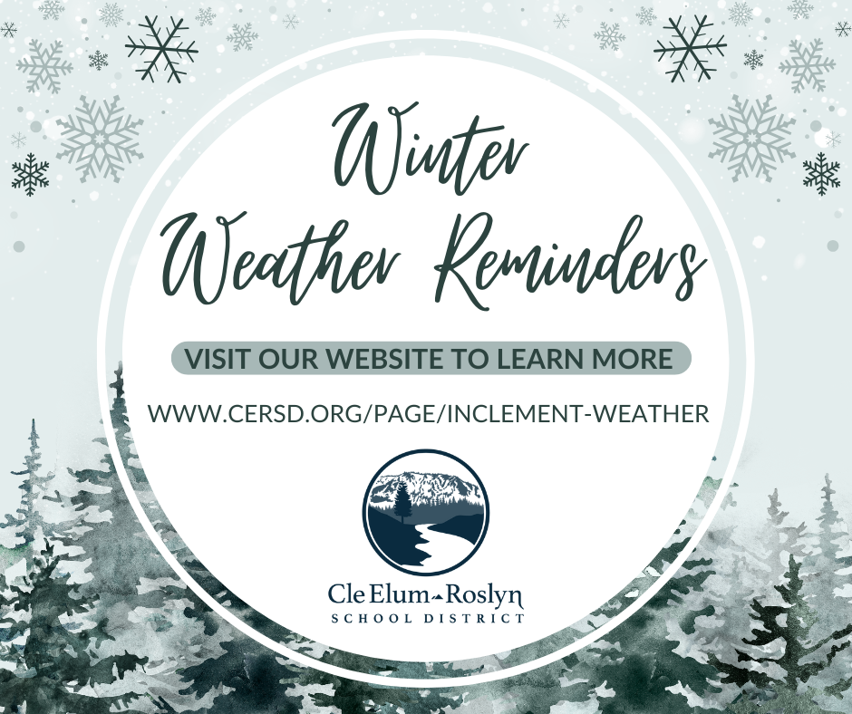 Winter Weather Reminders