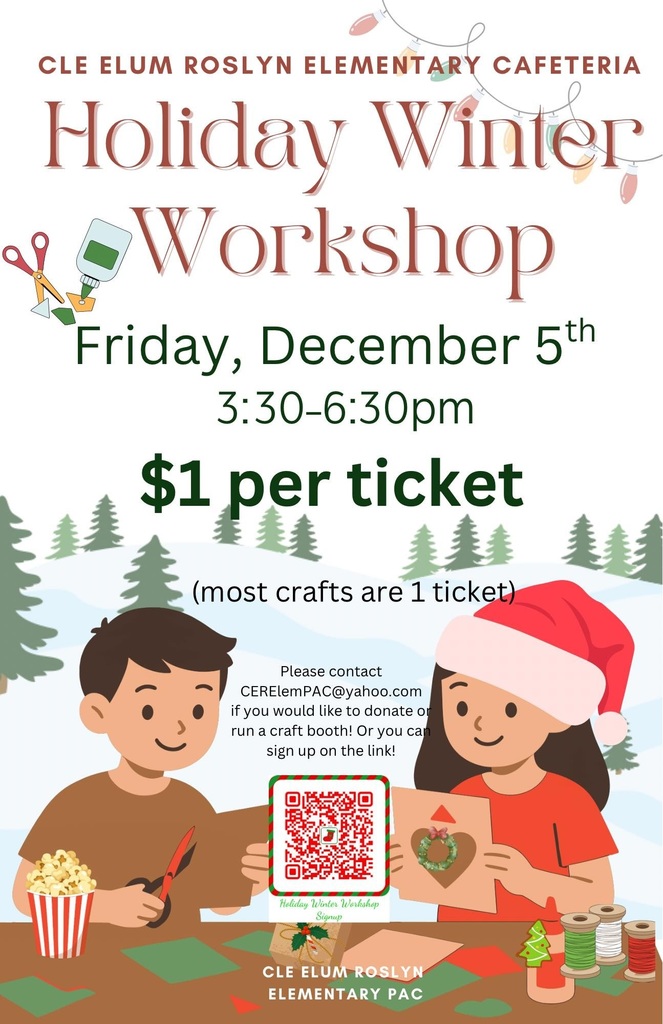 Holiday Workshop poster