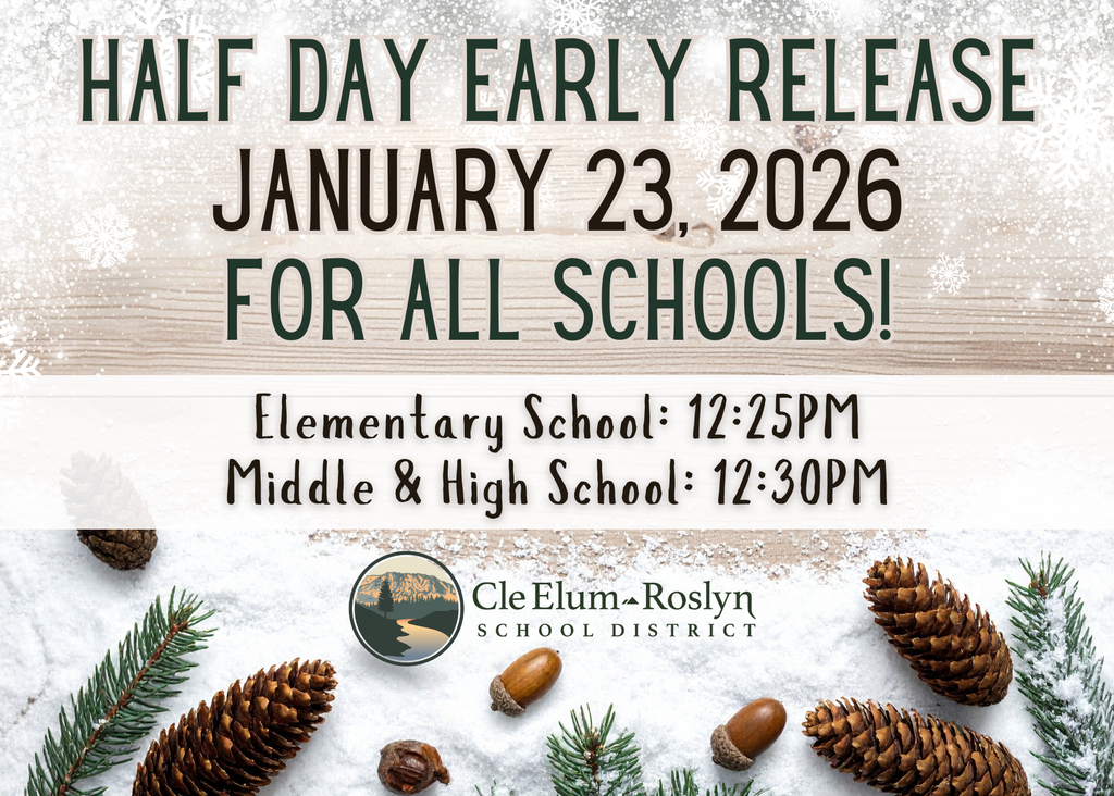 Half Day Early Release January 23, 2026