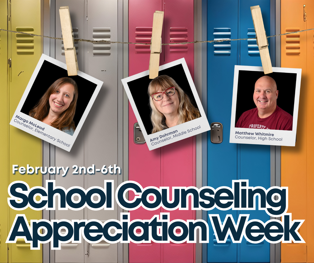 February 2nd - 6th, 2026 is National School Counseling Appreciation Week