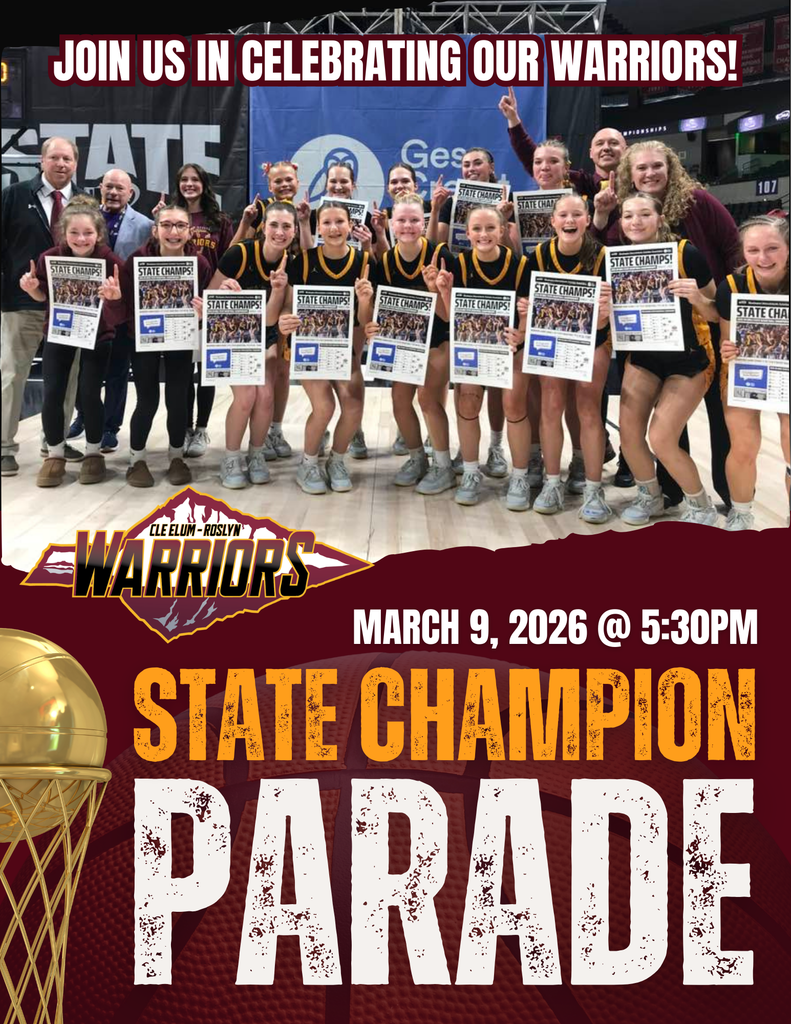 State Champion Parade March 9th, 2026 at 5:30pm