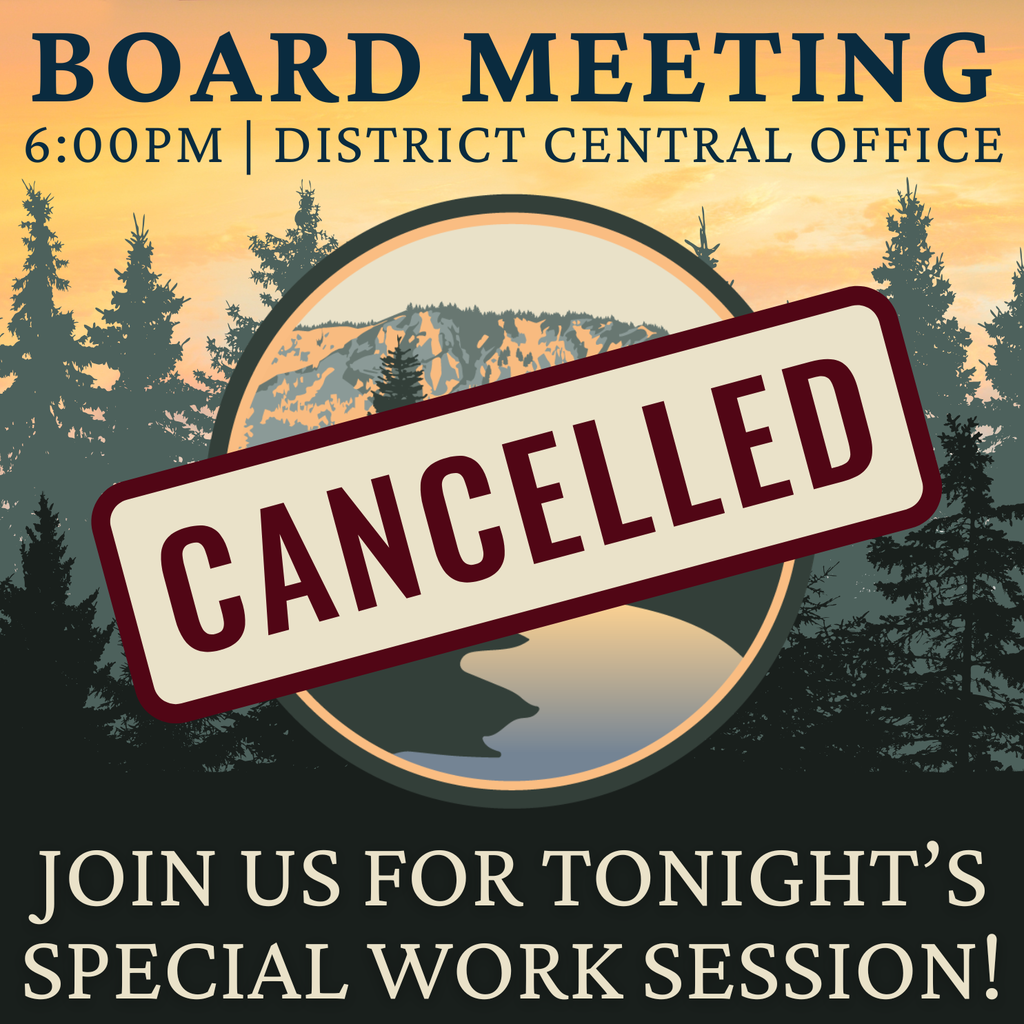 Board Meeting Tonight Cancelled