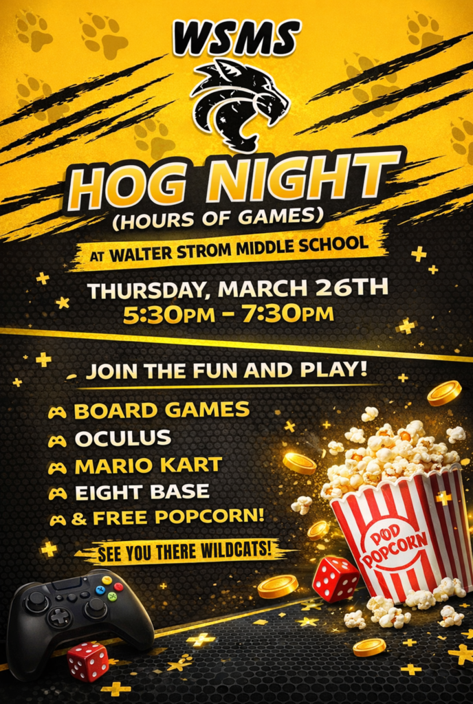WSMS HOG Night March 26th