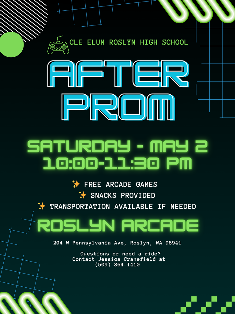 After Prom flyer