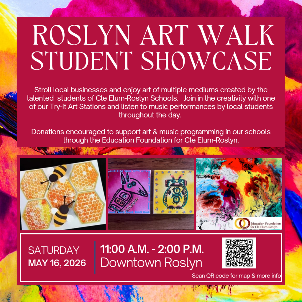 Roslyn Art Walk Saturday May 16