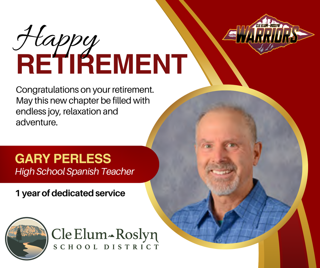 Happy Retirement Gary Perless