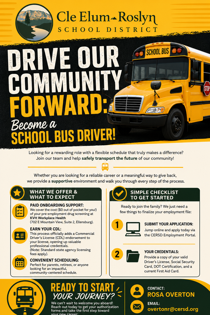 Become a School Bus Driver!