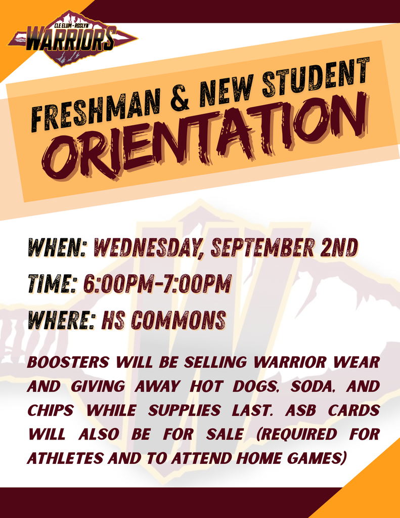 Freshman and new student orientation sept. 2