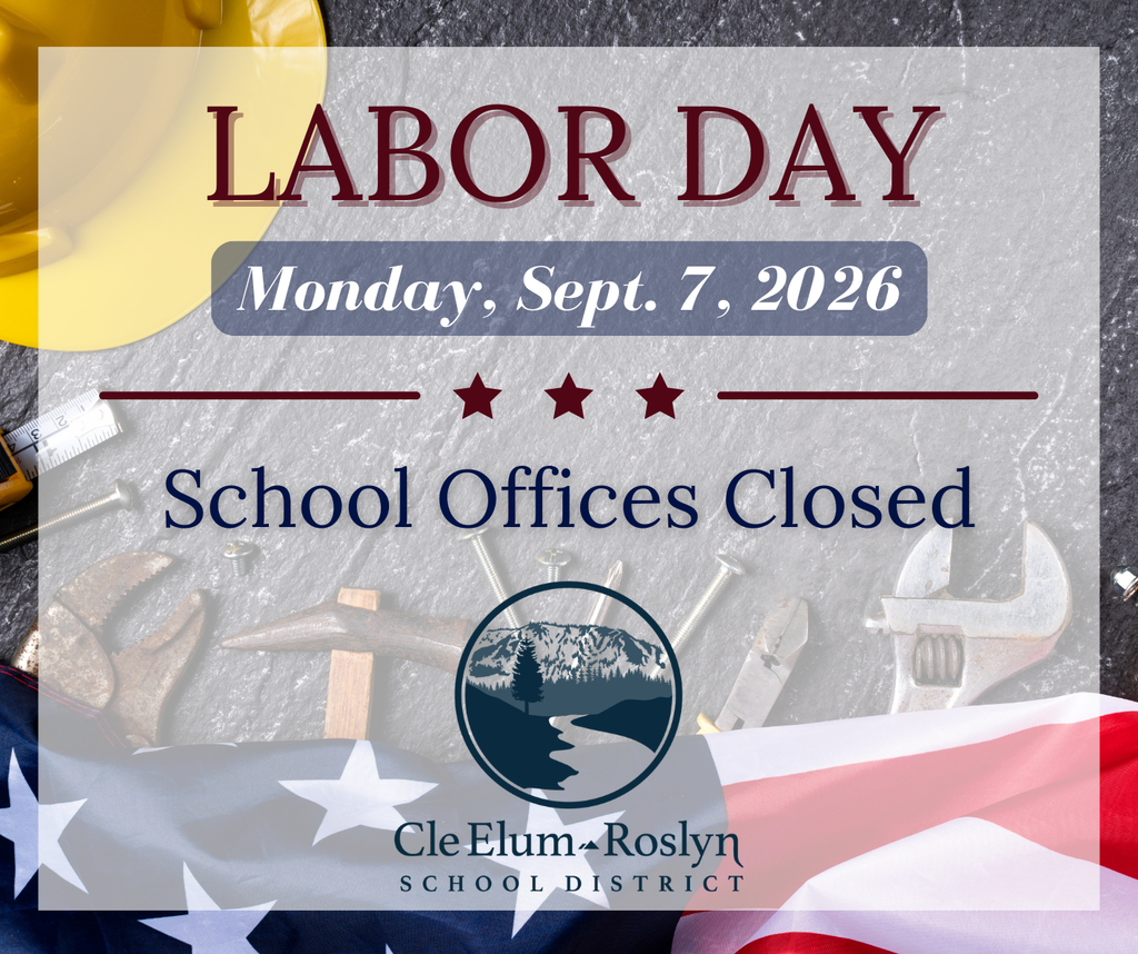 Labor Day Sept. 7 - schools closed
