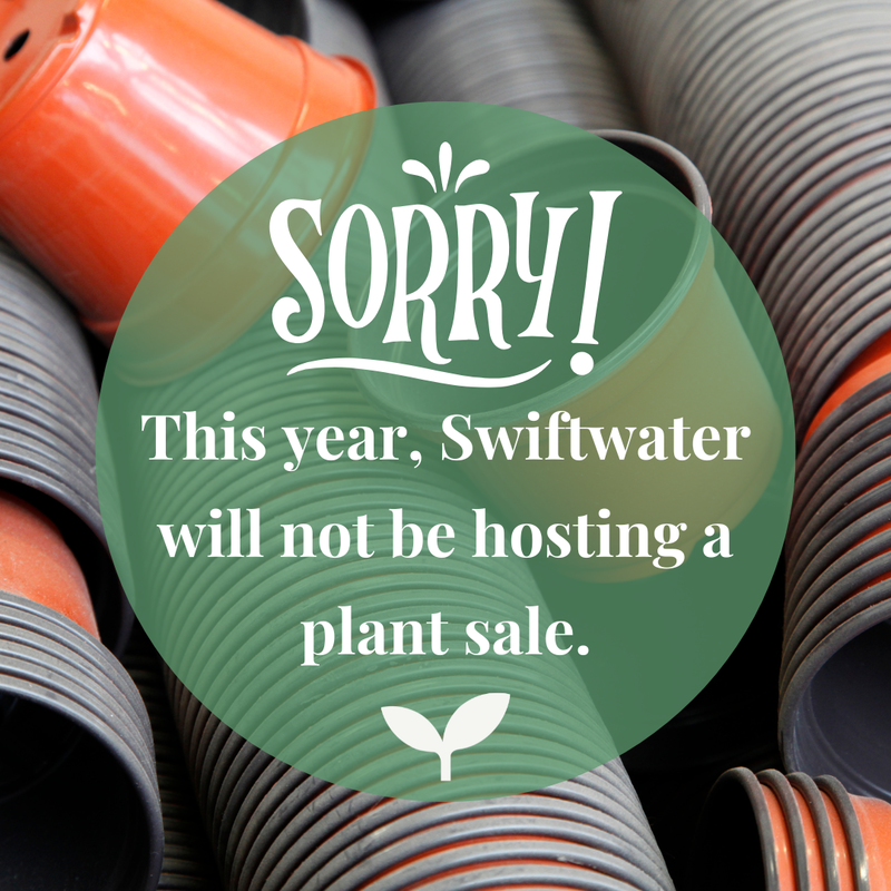Sorry no plant sale this year