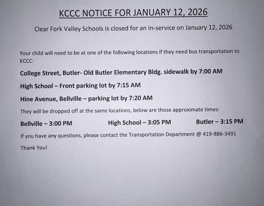 KCCC notice