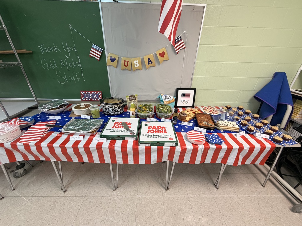 Olympic Themed Lunch