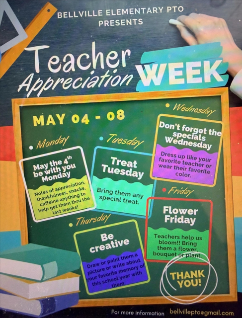 Bellville Teachers Appreciation Week 2025-26