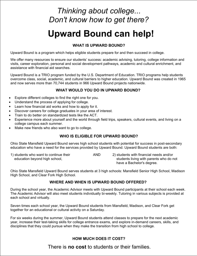 Upward Bound