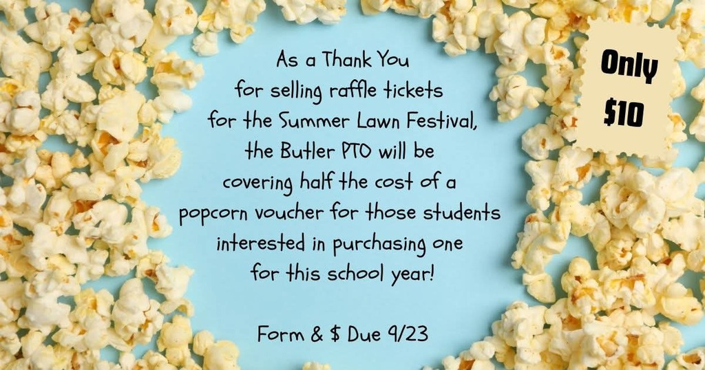 Popcorn Friday in Butler