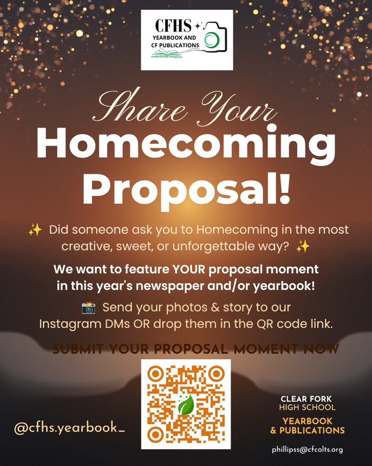 submit to CFHS yearbook staff!