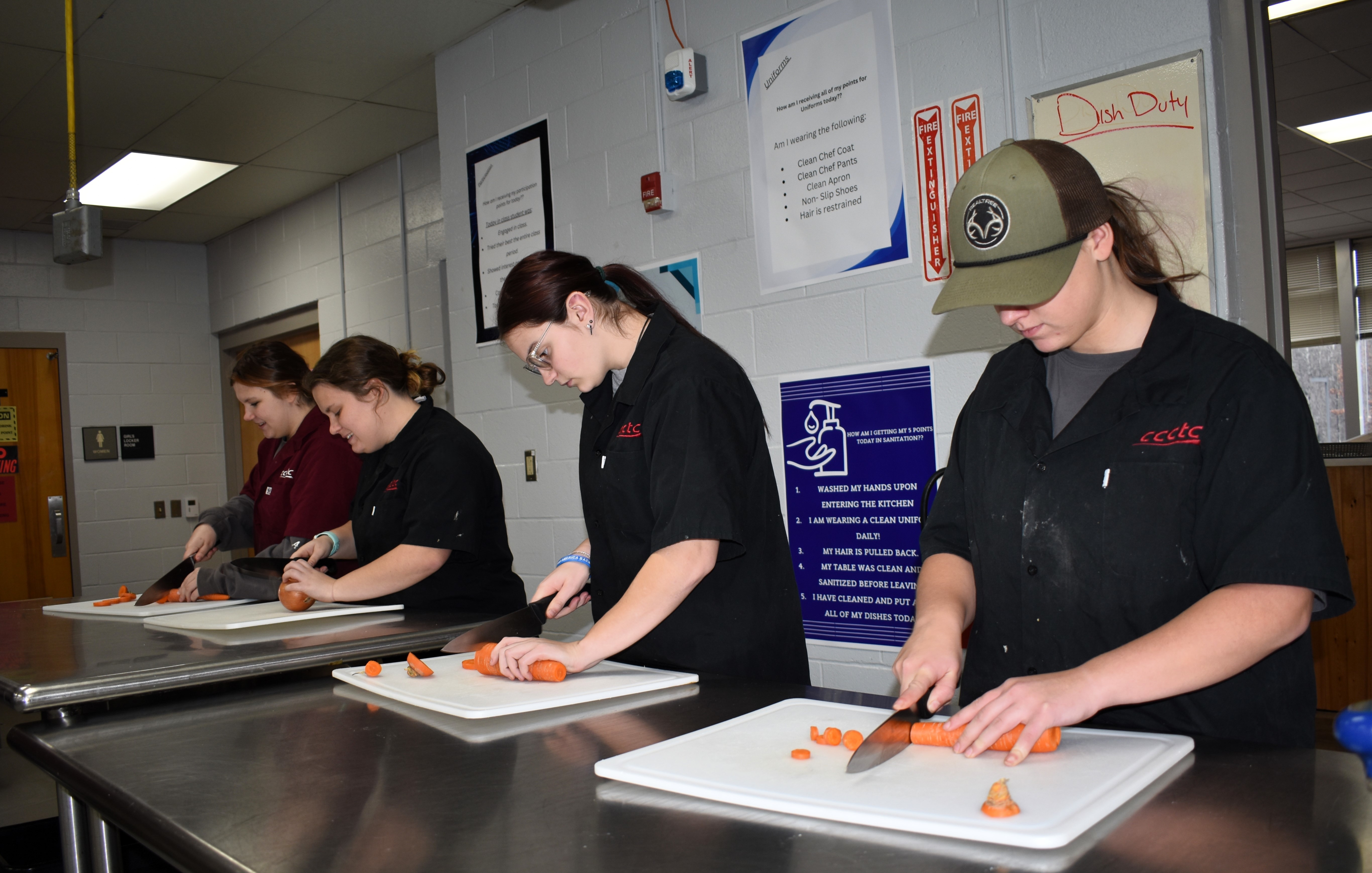 CCCTC Culinary Students Preparing for Opening of The Culinary Cafe |  Clearfield County Career & Technology Center