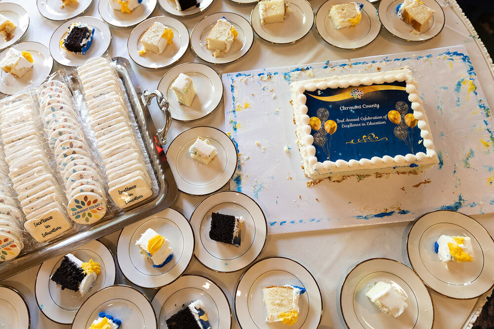 Excellence in Education cake.