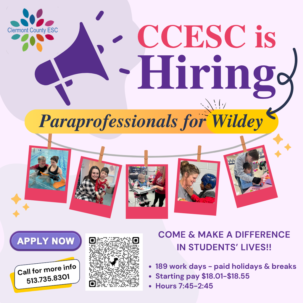 Hiring paraprofessionals at Wildey