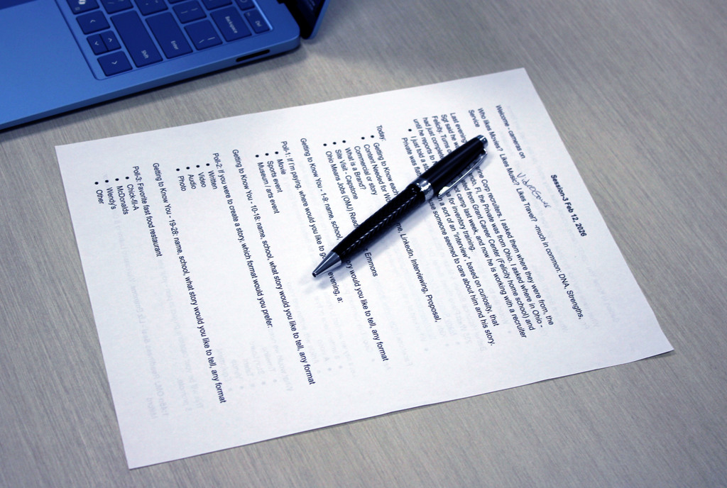 Agenda for the Content Creators meeting.