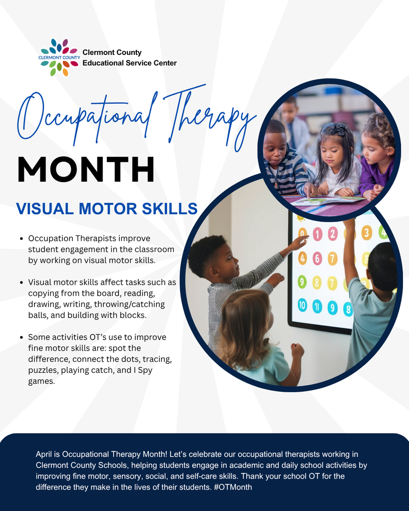 April is Occupational Therapy Month!