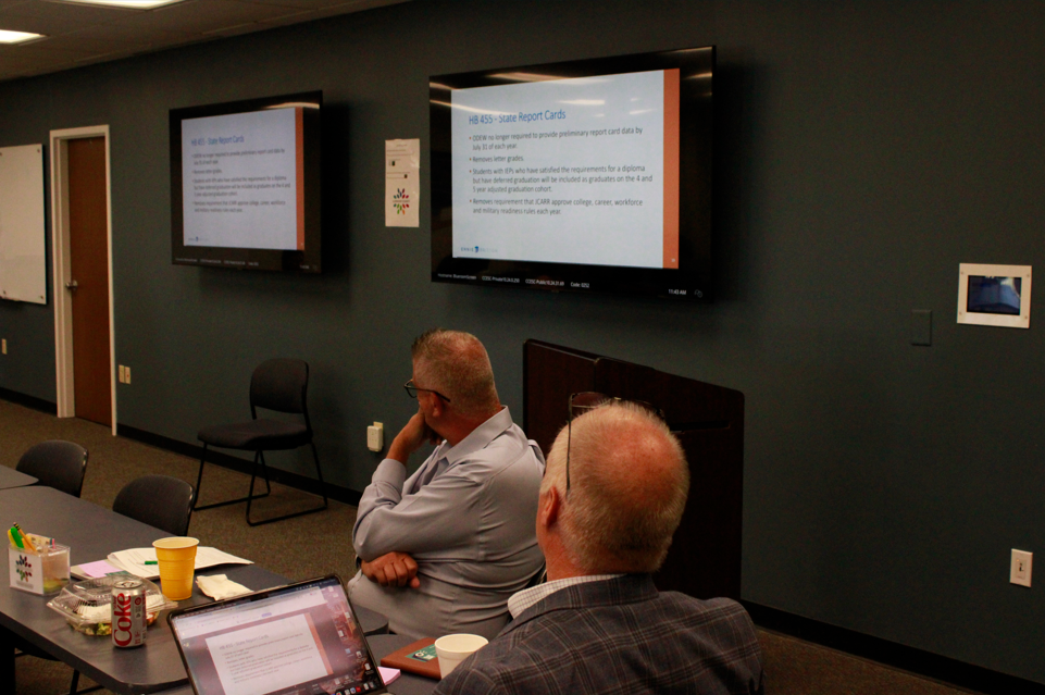 Educators in attendance at the 9/17/26 Curriculum Connections meeting discussed legislation during the meeting.