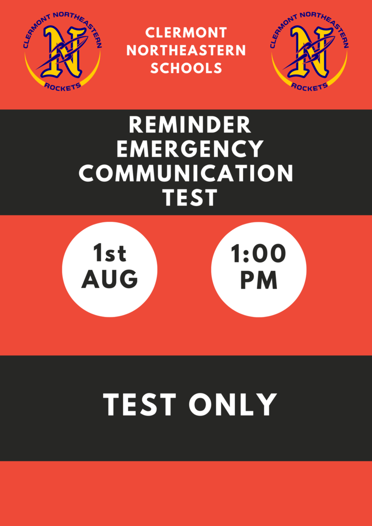 Emergency communication test