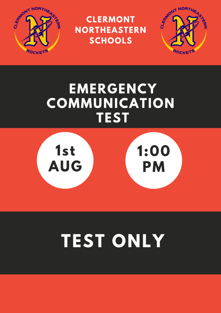 Emergency communication test