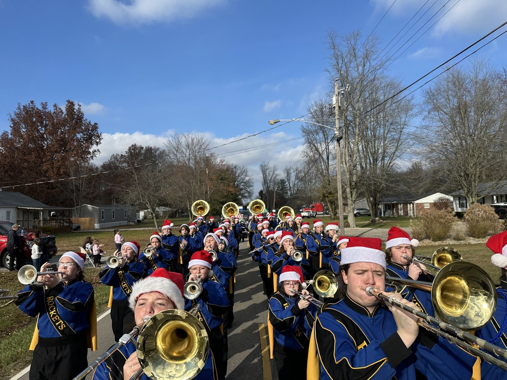 Marching Rockets in a parade