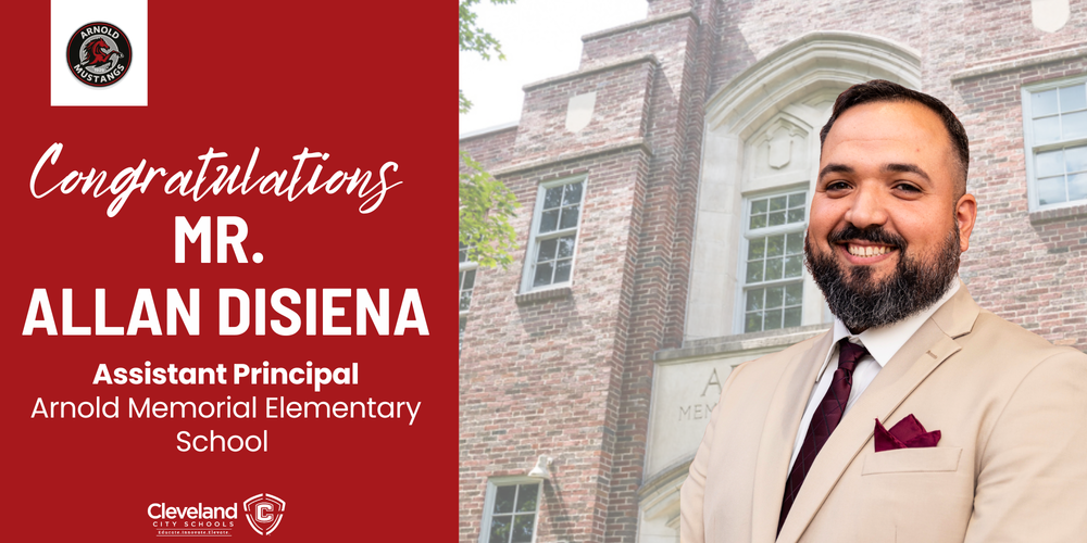Cleveland City Schools is proud to announce that Allan DiSiena has been named the new Assistant Principal of Arnold Memorial Elementary School. DiSiena brings a strong background in special education, instructional leadership, and professional development to his new role. He currently serves as a Special Education Teacher at Ross Elementary. DiSiena is a graduate of Lee University. His experience spans working with diverse student populations, collaborating with families, and helping educators grow through meaningful professional learning opportunities. DiSiena began his career in education as a Special Education Teaching Assistant, supporting high school students with a wide range of needs. Throughout his career, he has built a reputation for strong relationships, thoughtful leadership, and a commitment to doing what is best for students. “I am excited to welcome Mr. DiSiena to the Arnold family,” said Dr. Alicia Kahrs, incoming principal of Arnold Memorial Elementary School. “He brings a strong background in special education and behavioral support, along with a deep commitment to serving students and their families. His passion for education is evident in the relationships he builds and his advocacy for students. I am confident he will bring positive energy and a strong sense of care to our team, and I look forward to partnering with him as we continue building a strong and supportive school community.” “I am incredibly honored and excited for the opportunity to serve as assistant principal at Arnold Memorial,” said DiSiena. “Arnold is a truly special place for me, as my oldest son attended here, and I have a deep appreciation for the pride and sense of community that make this school so unique. I am passionate about supporting families, students, and staff and building strong relationships. I am especially excited to work alongside Dr. Alicia Kahrs and support her vision as we continue to build on the strong foundation that makes Arnold so special.” DiSiena will begin his new role at the start of the upcoming school year.