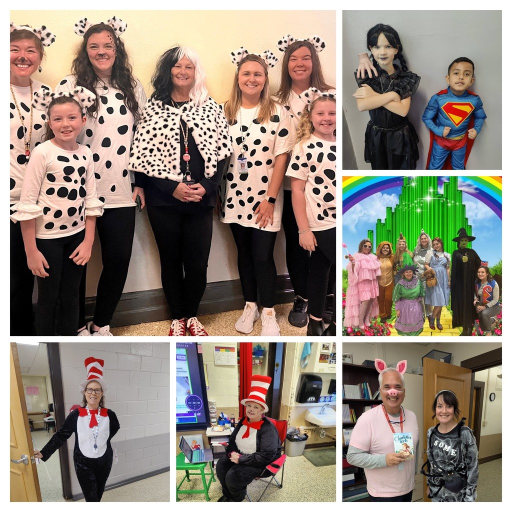 Collage 2 - Teacher costumes