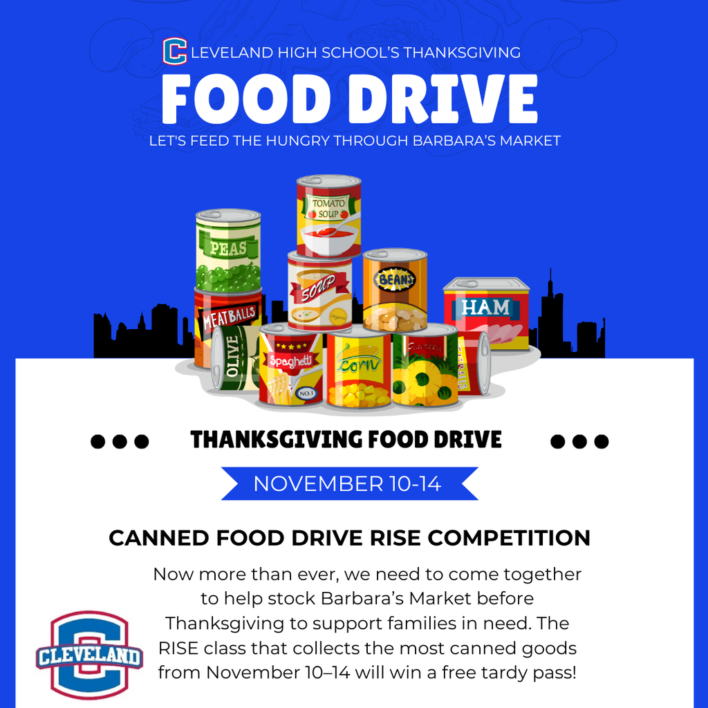 Thanksgiving Food Drive (Instagram Post)