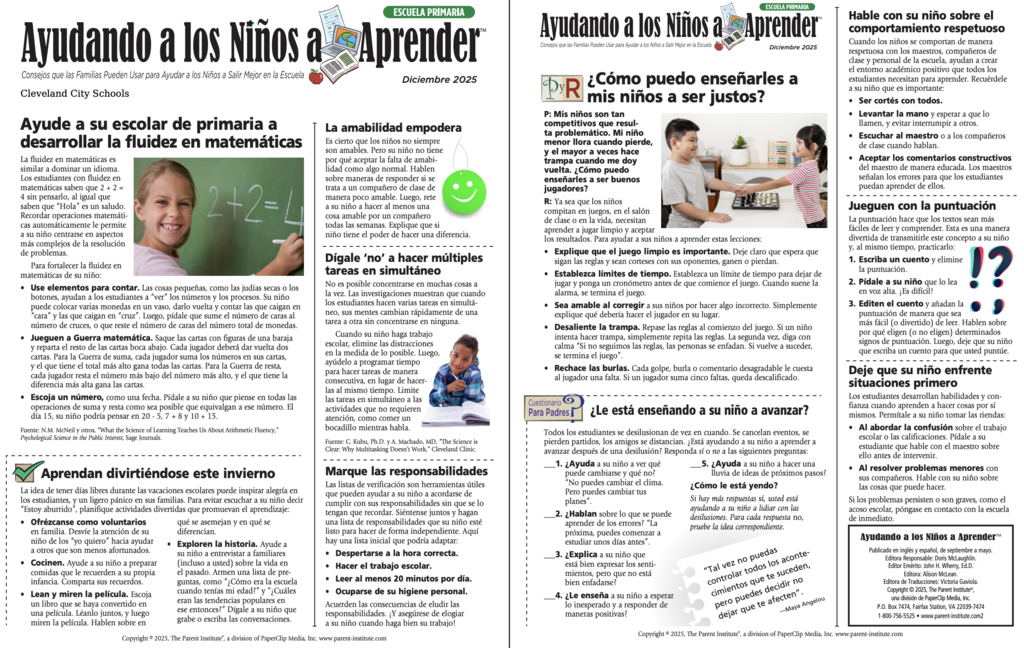 Spanish Newsletter